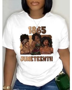 Crew Neck T-shirt, Casual Short Sleeve  8/10