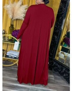Plus Dress Size 22Burgundy