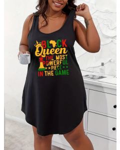 Women's Juneteenth Casual Lounge Dress size 1x -4x