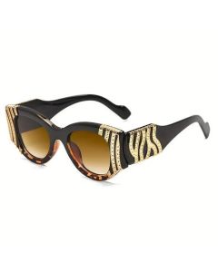 Black  Leopard Glass