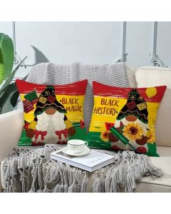 4pcs Juneteenth  Pillow Covers, 18*18Inch 